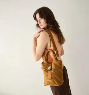 Abundance Woven Paperback Bag | Warm Bronze