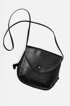 AIGNER BLACK CROSSBODY VINTAGE BAG