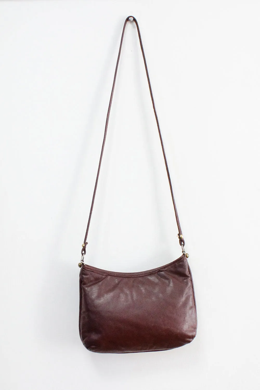 Aigner Maroon Crossbody Bag