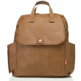 Baby Bag - Babymel Robyn Backpack Tan Vegan Leather