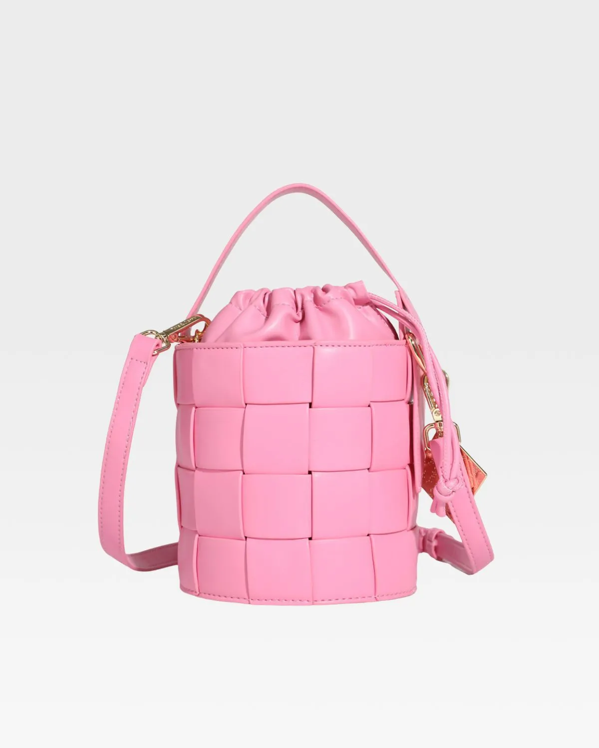 Baby Pink Mini Bucket Bag