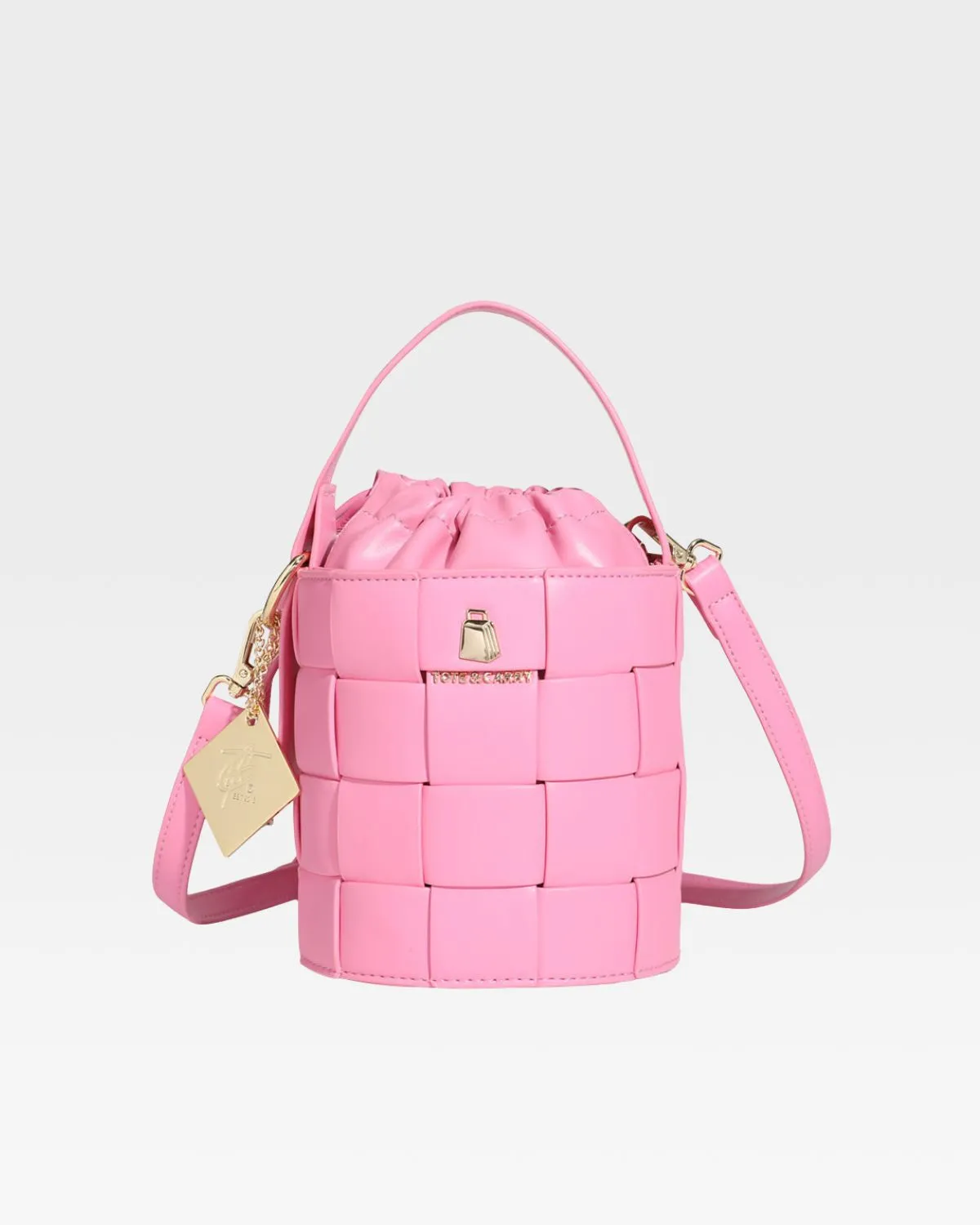 Baby Pink Mini Bucket Bag