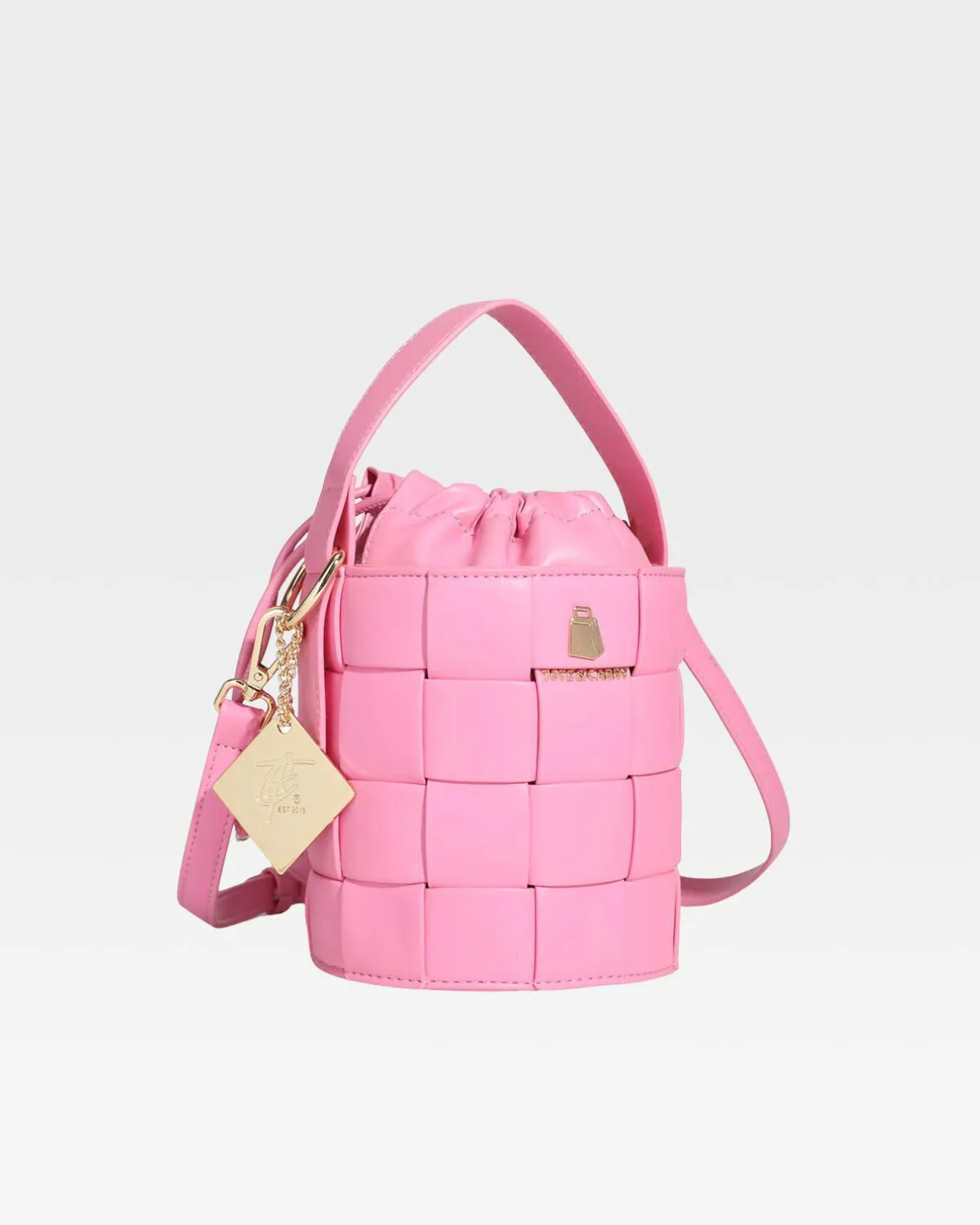 Baby Pink Mini Bucket Bag