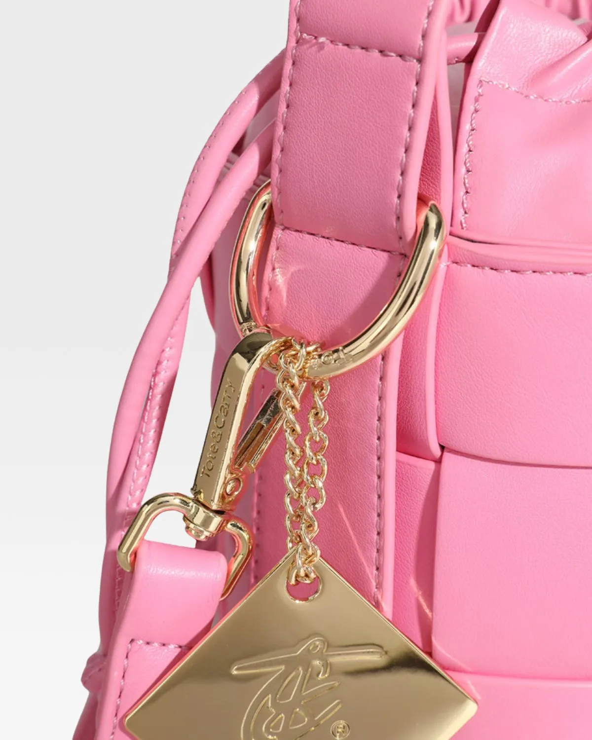 Baby Pink Mini Bucket Bag