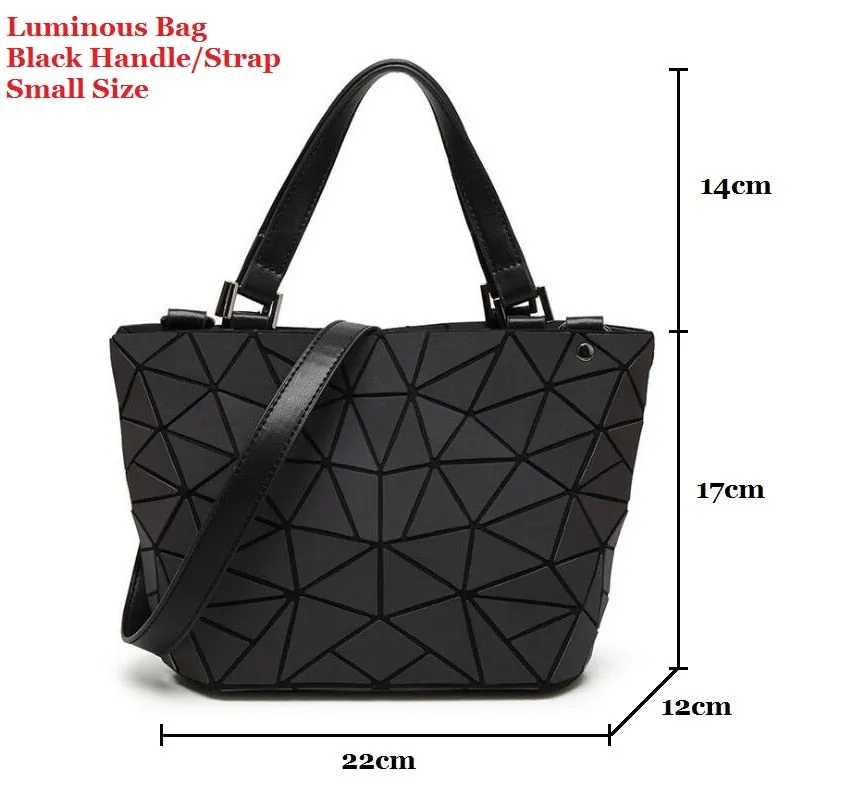 Bag women's geometry lattic totes bag High Shoulder Bags