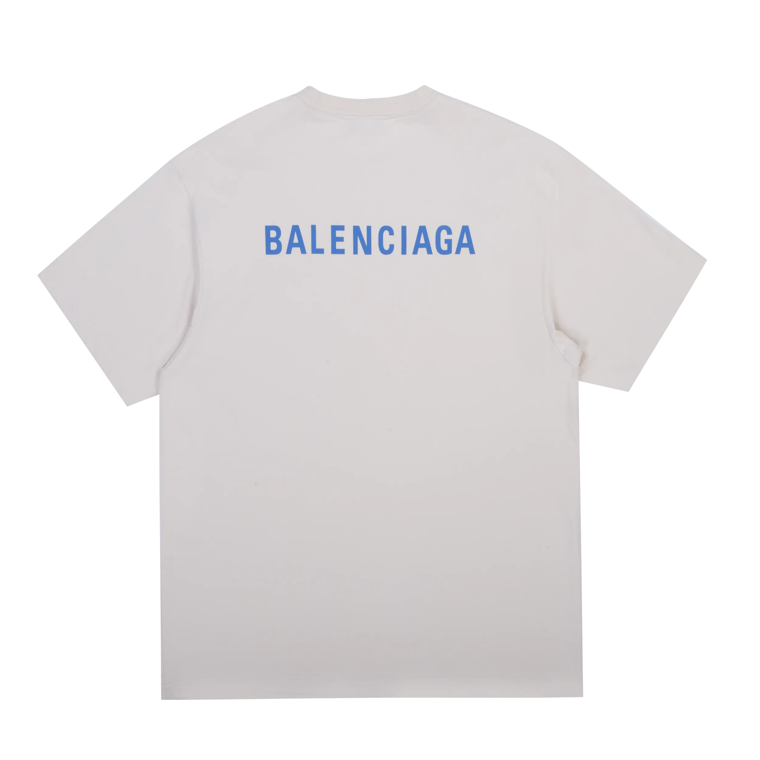 Balenciaga Logo Tee Cream