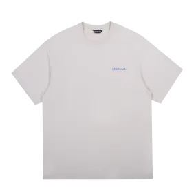 Balenciaga Logo Tee Cream