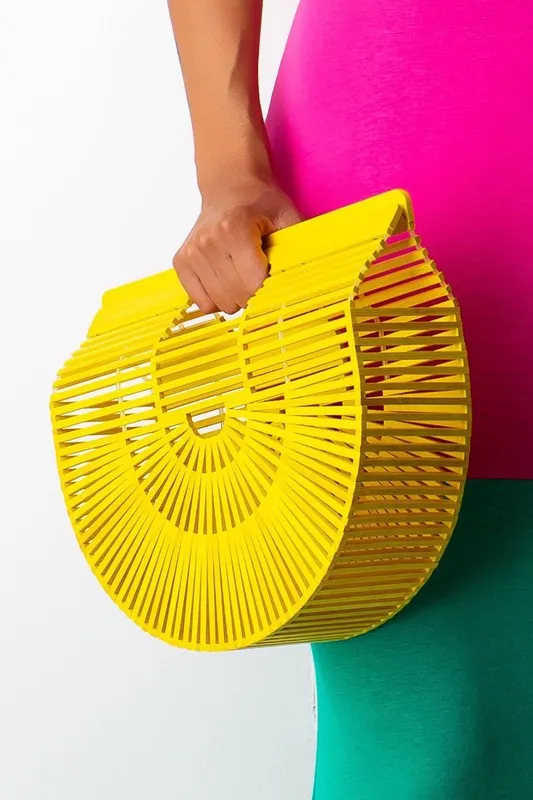 Bamboo Clutch