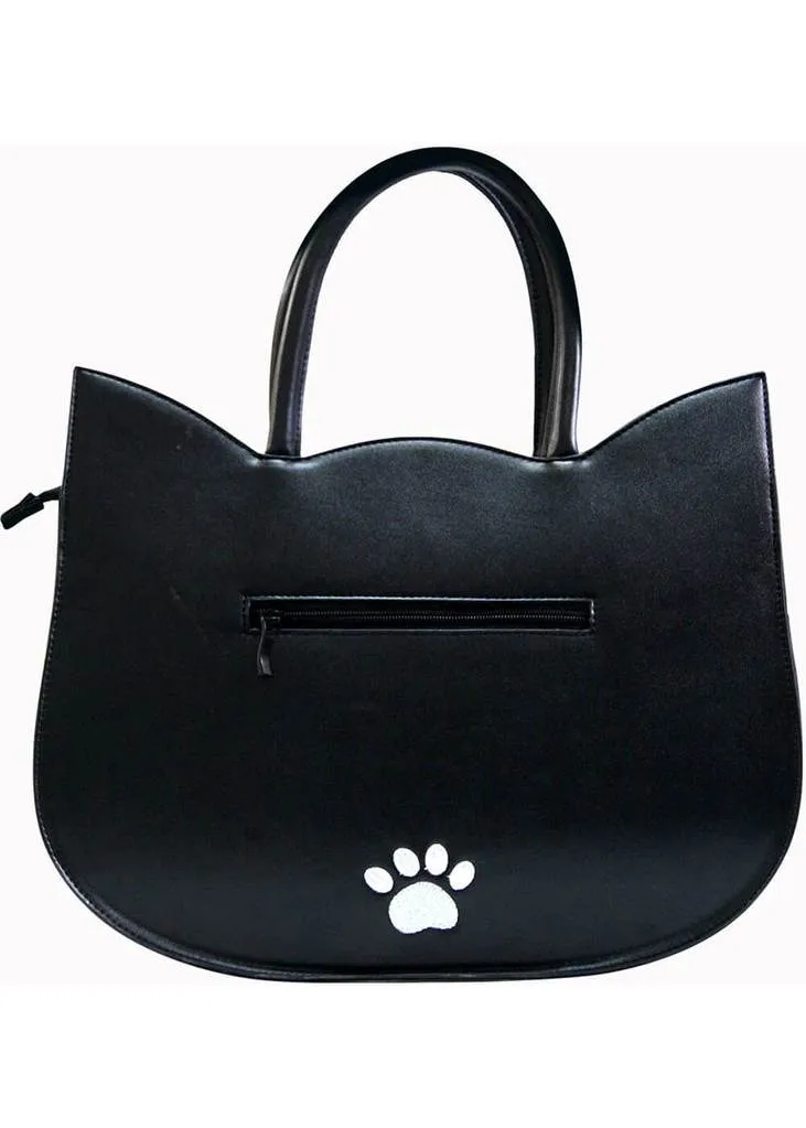 Banned Cat in the Bag Shoulder Bag Black