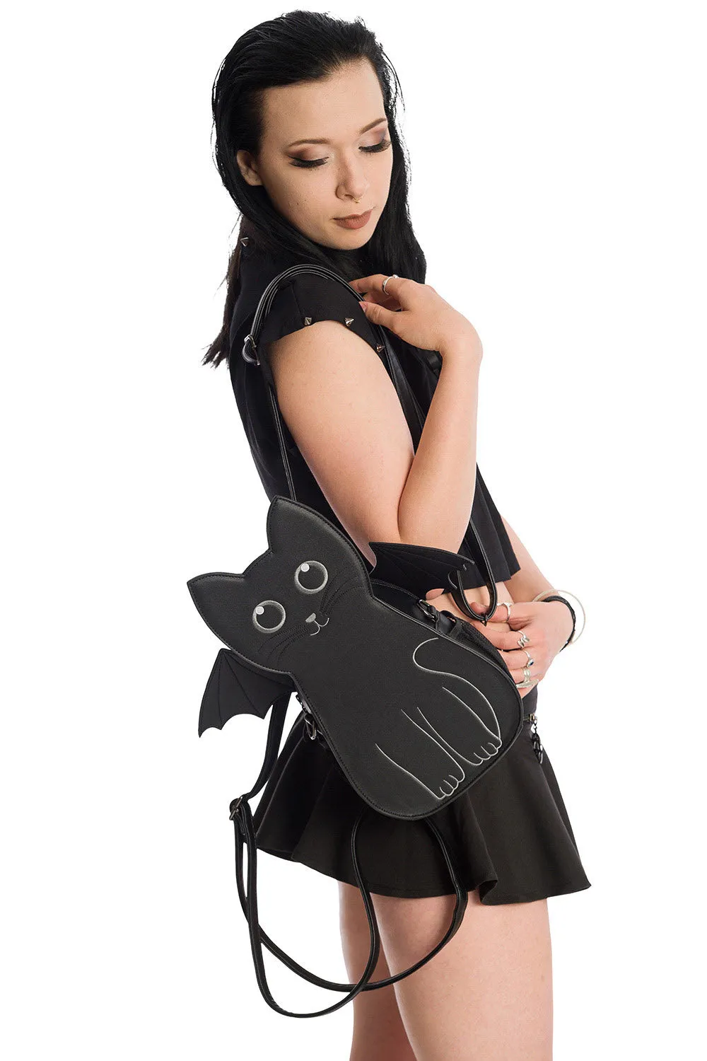 Batty Cat Convertible Bag