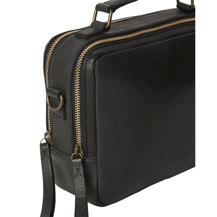 BERLIN BAG - BLACK LEATHER