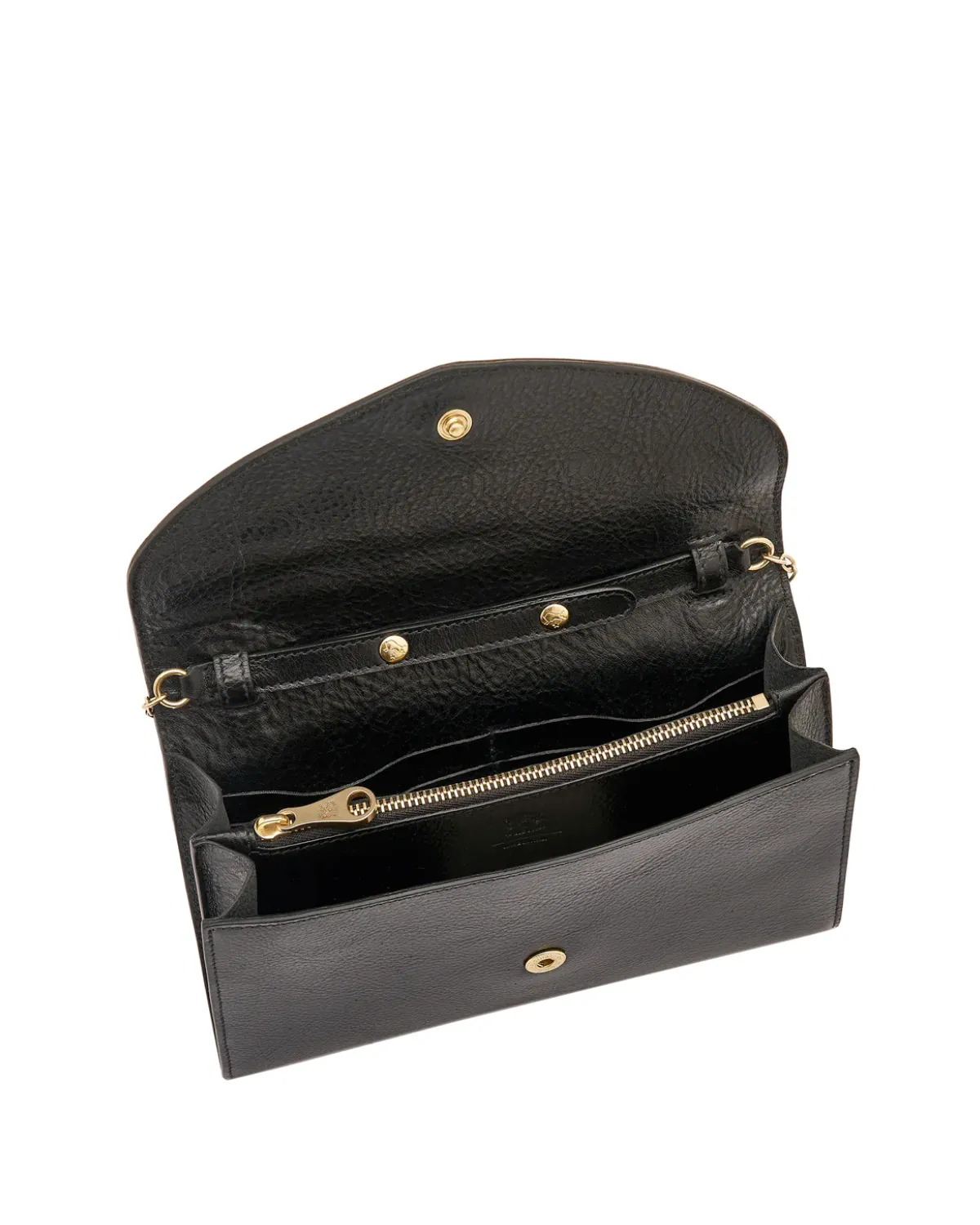 Bigallo Cowhide Clutch (Black)