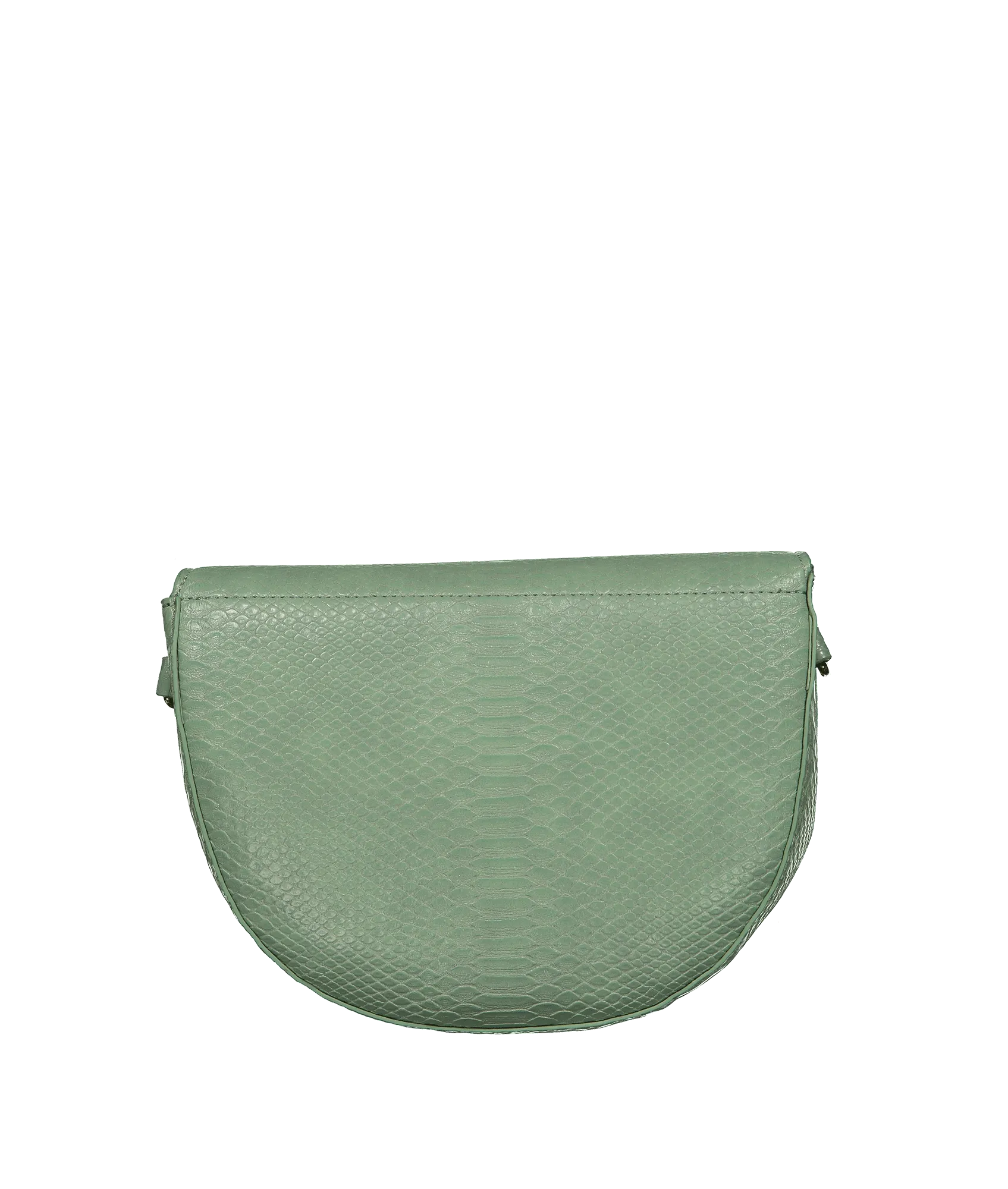 Bigs Croc Effect Crossbody Bag - Green