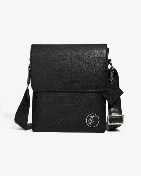 Black Bodega Crossbody Messenger Bag