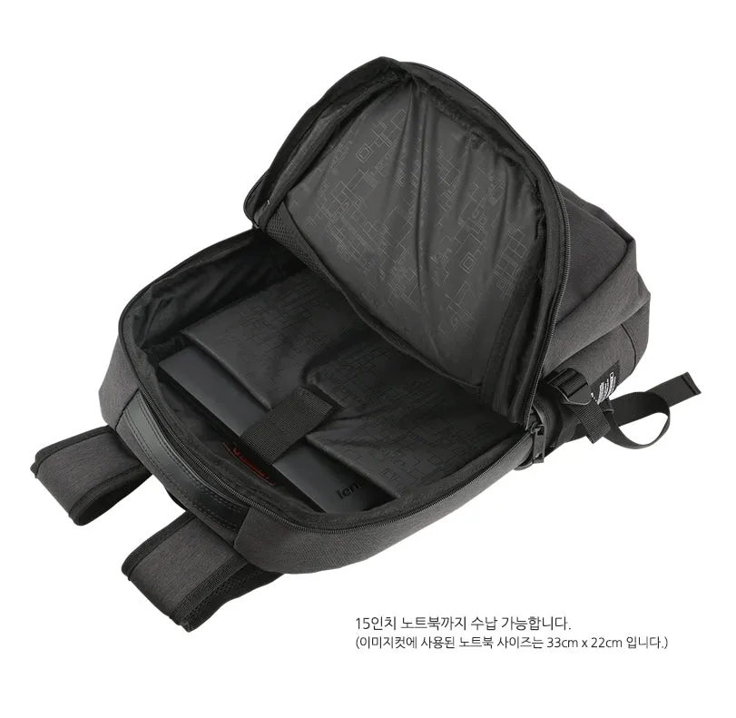 Black Casual School Backpacks Korean Mens Womens Casual Stylish