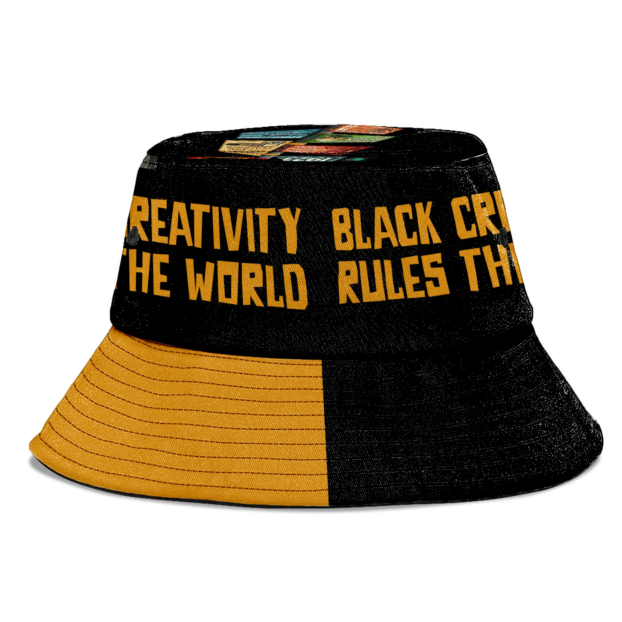 Black Creativity Rules The World Bucket Hat