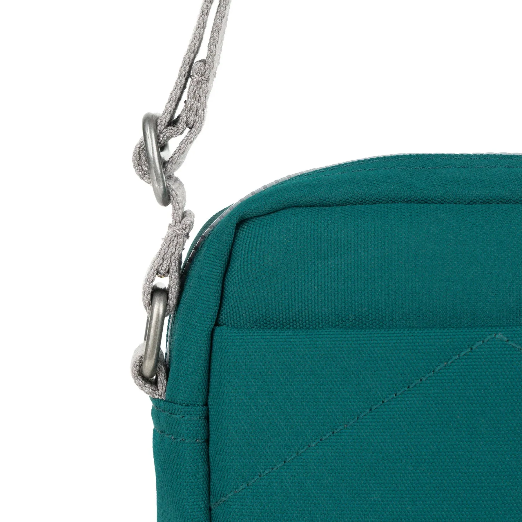 Bond Pocket Crossbody Recycled Canvas - Teal