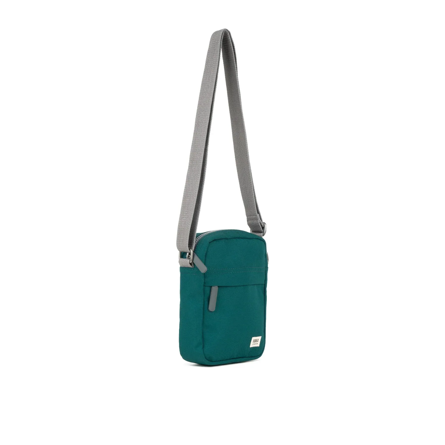 Bond Pocket Crossbody Recycled Canvas - Teal