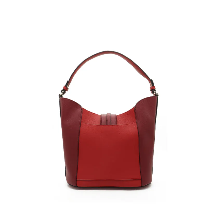 Brava Hobo (L) Women's Bag - Wine/Red