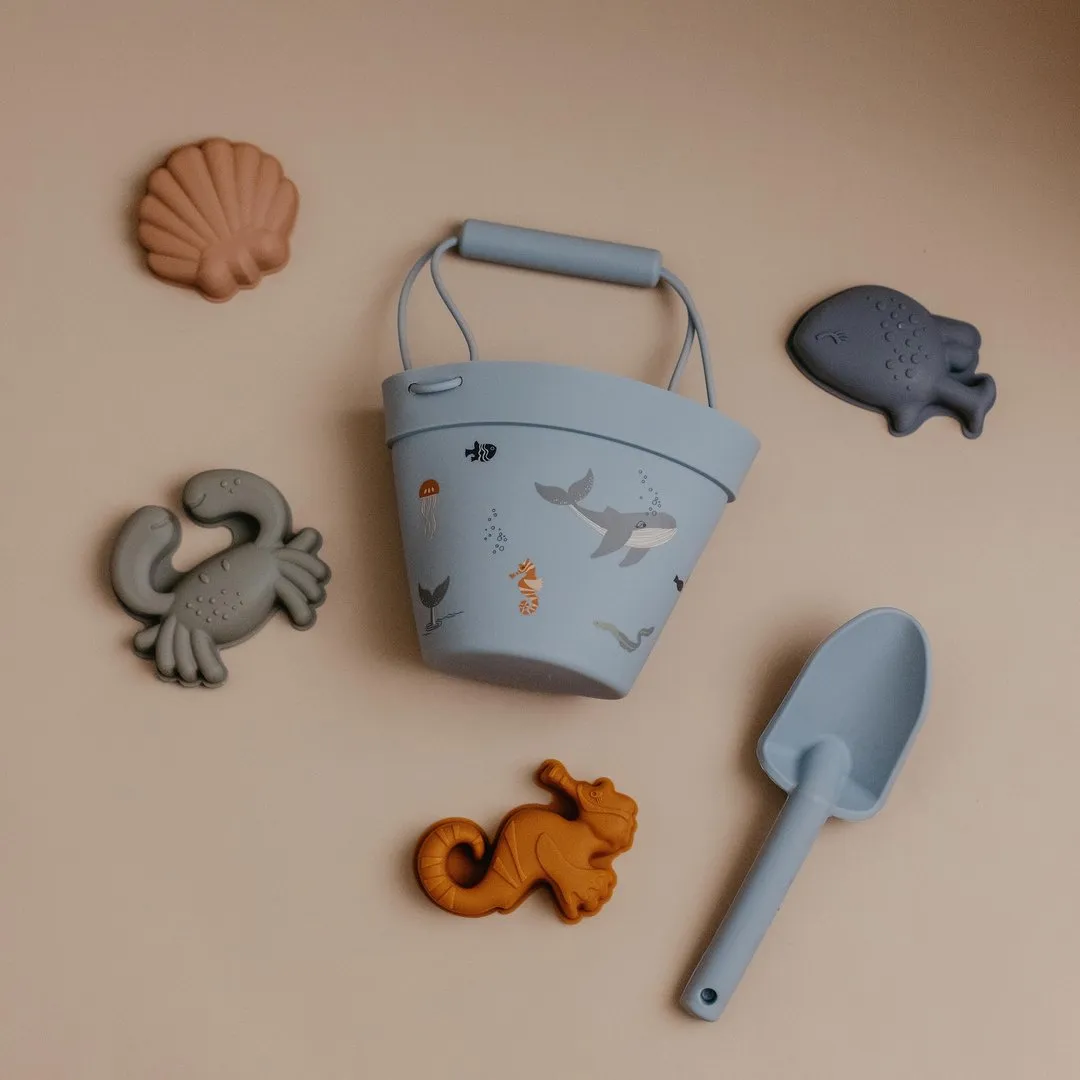 Bucket & Toys Set - Sea Life