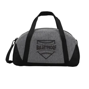 Bulletproof Fastpitch - Dome Duffel Bag - Heather Grey/ Black (BG818)