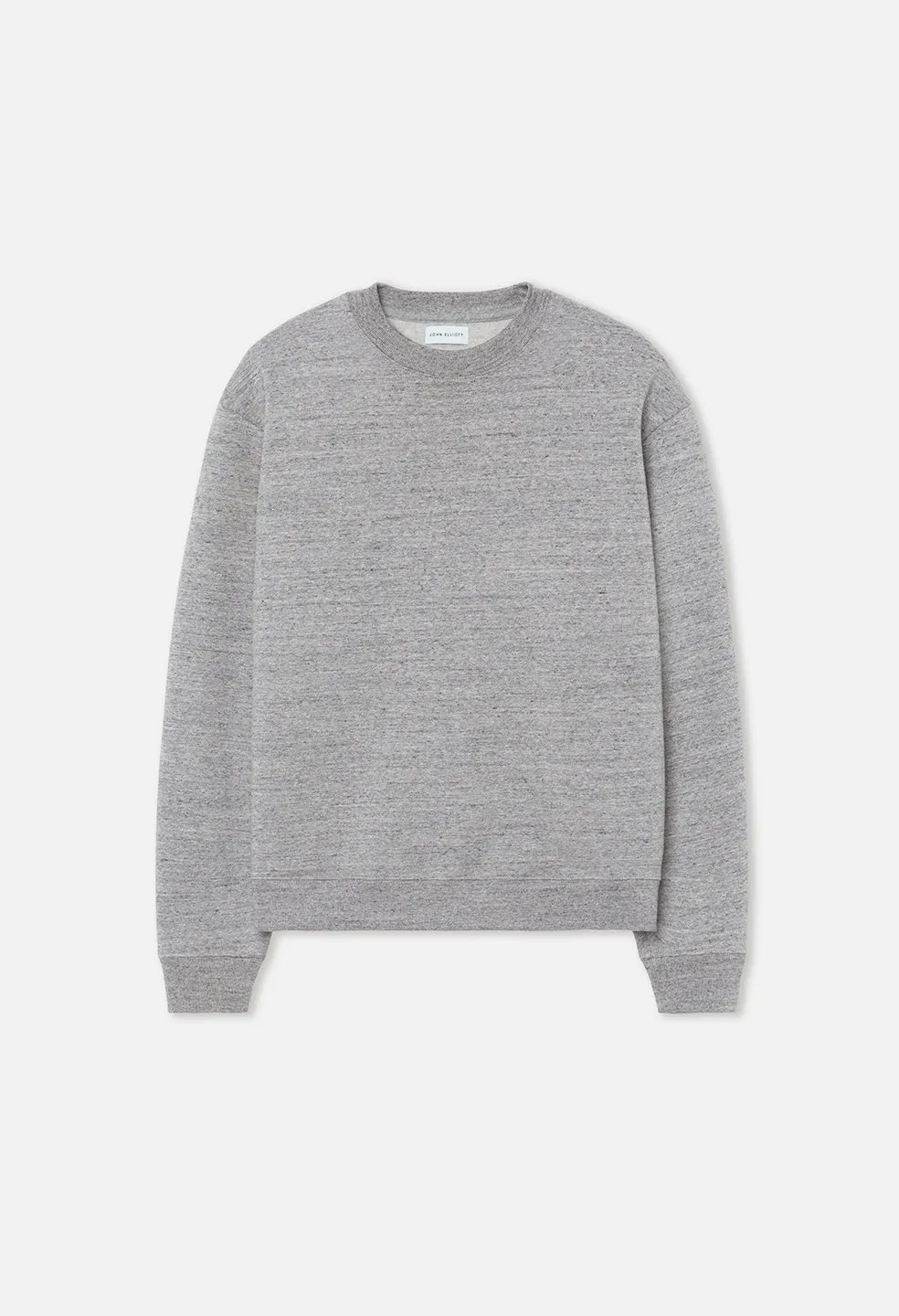 Cashmere Fleece Crew / Heather Grey