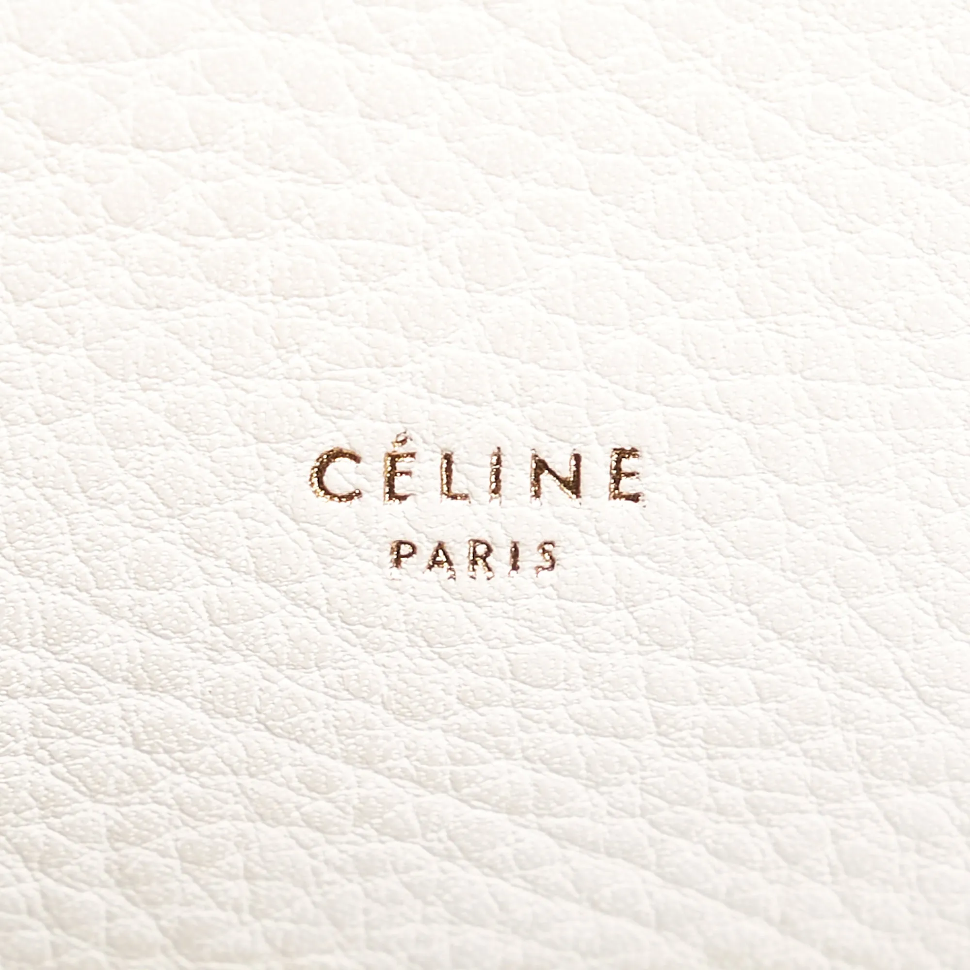 Celine Belt Bag Micro White Calfskin