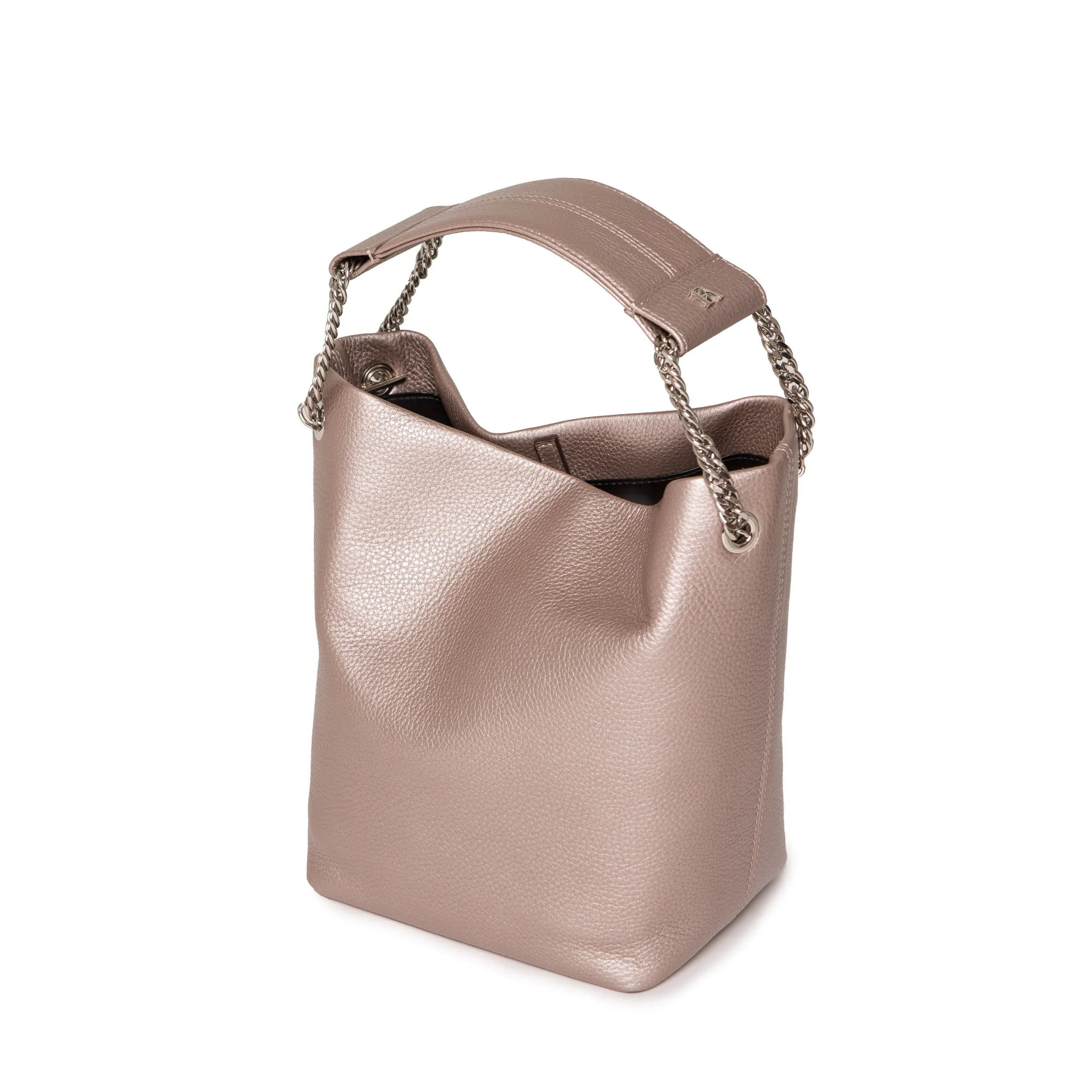 Champagne Leia Bucket Bag