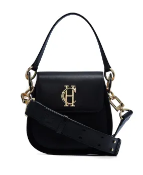 Chelsea Saddle Bag - Soft Black