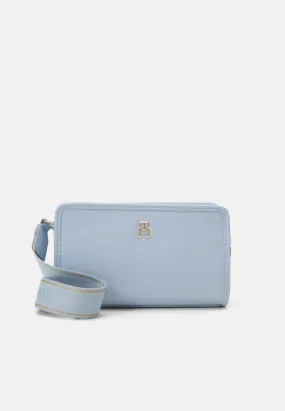 CK MONOTYPE TONAL LOGO SMALL CROSSOVER BAG-Space Blue