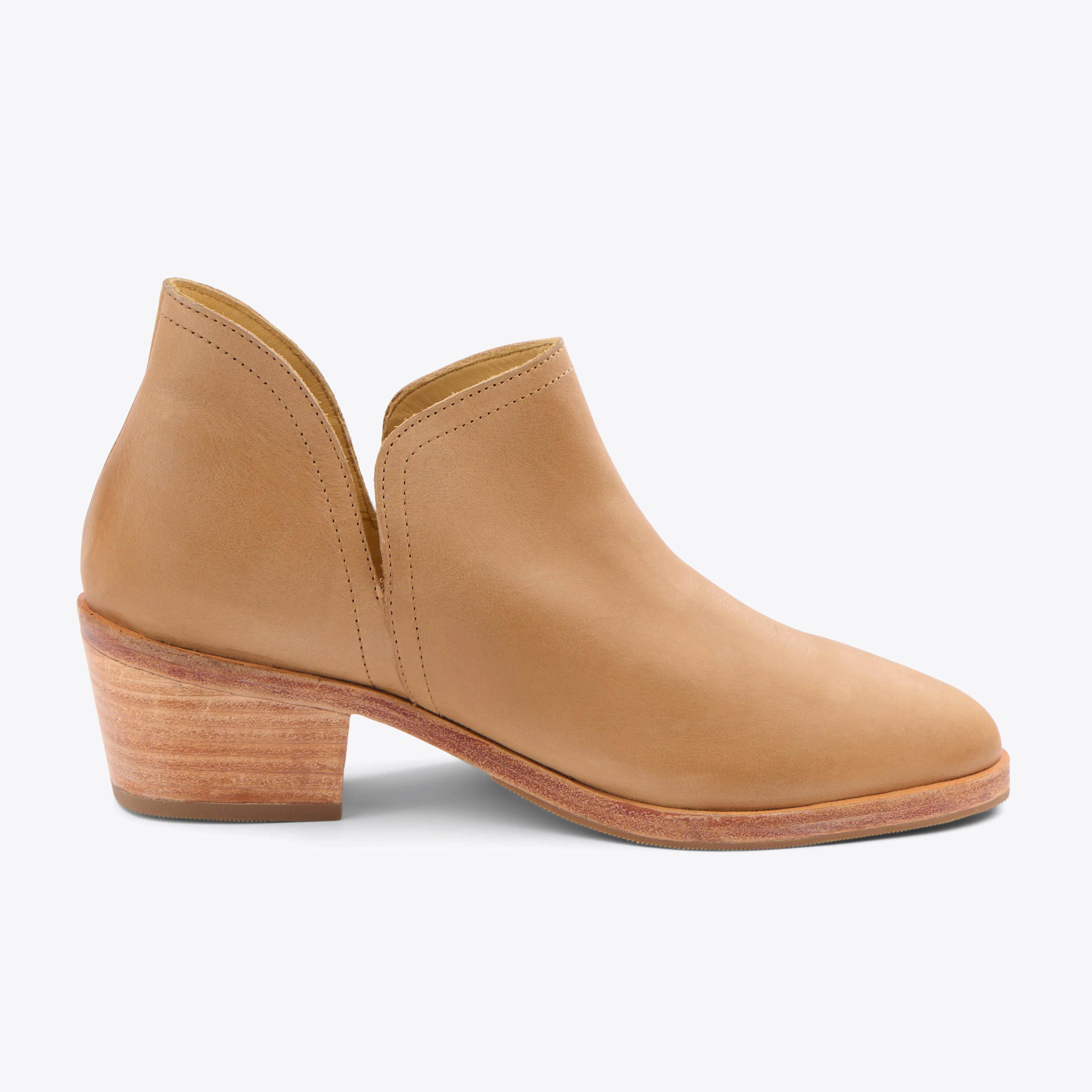 Classic Ankle Bootie Almond