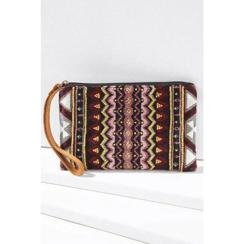 Cosima Handmade Pattern Clutch