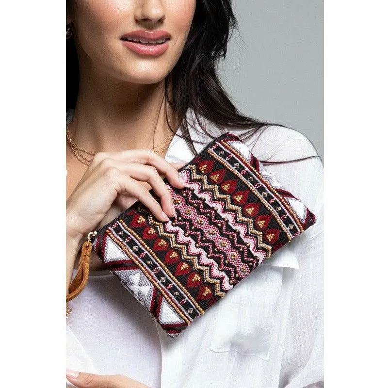 Cosima Handmade Pattern Clutch