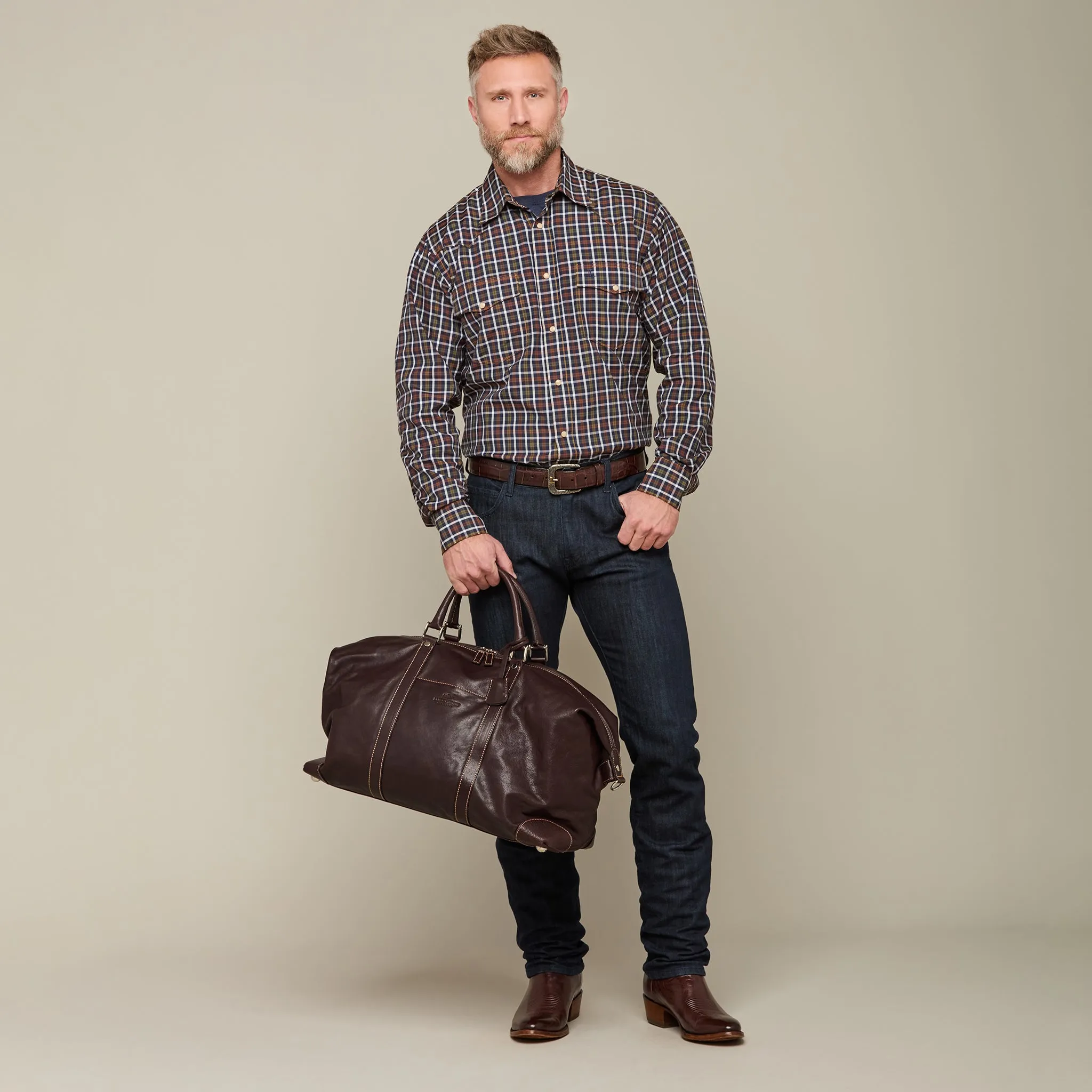 Cosimo Overnight Duffle :: Espresso