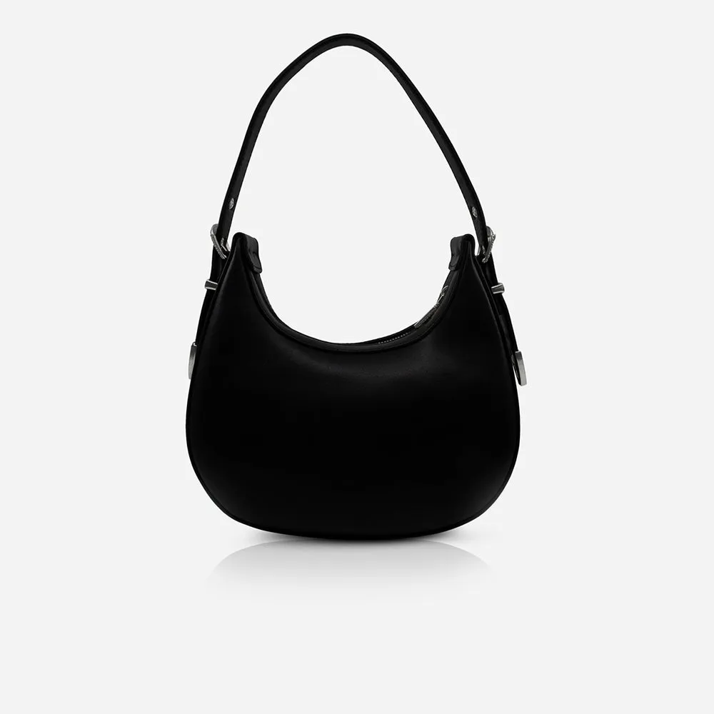 Crescent Bag Black/Silver