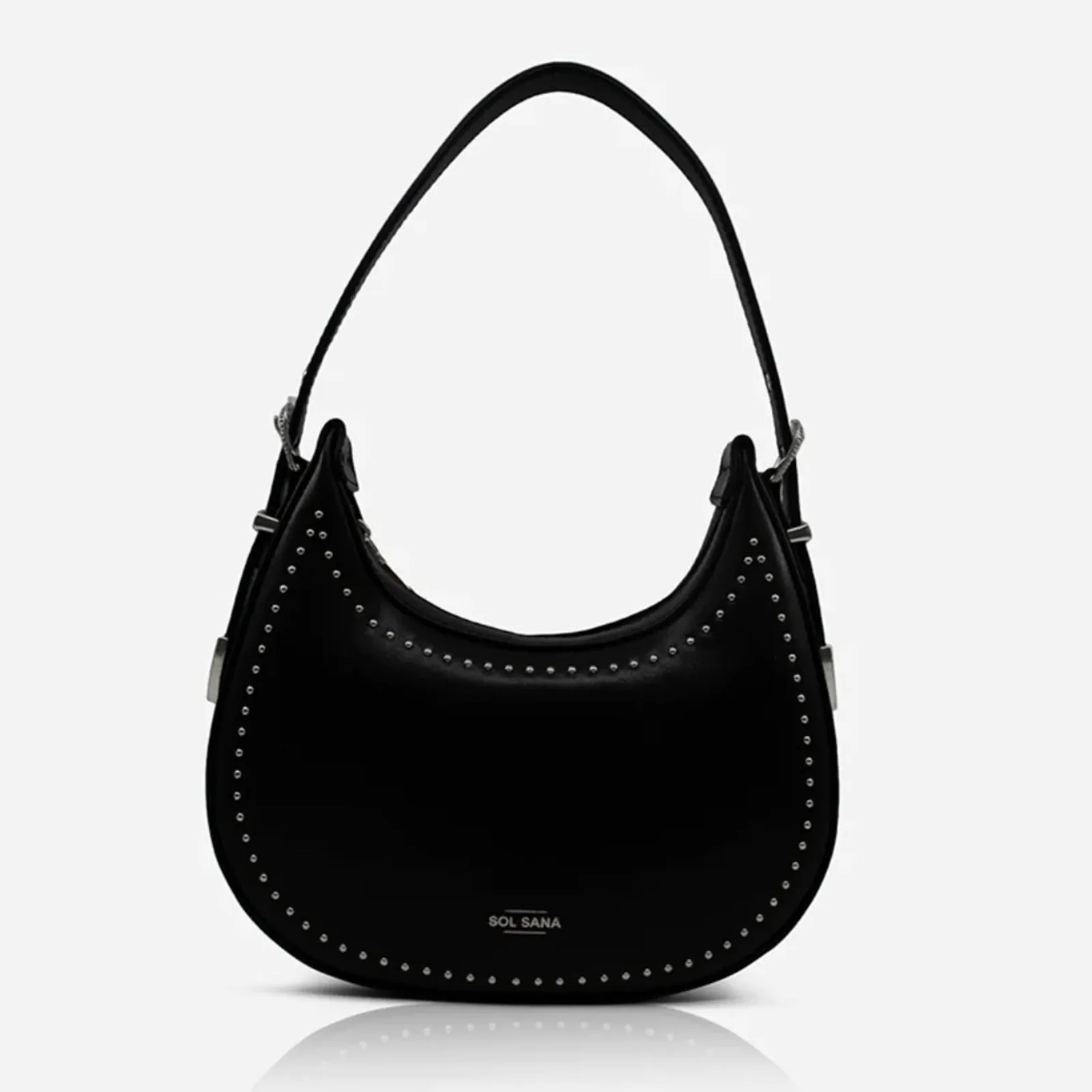 Crescent Bag Black/Silver