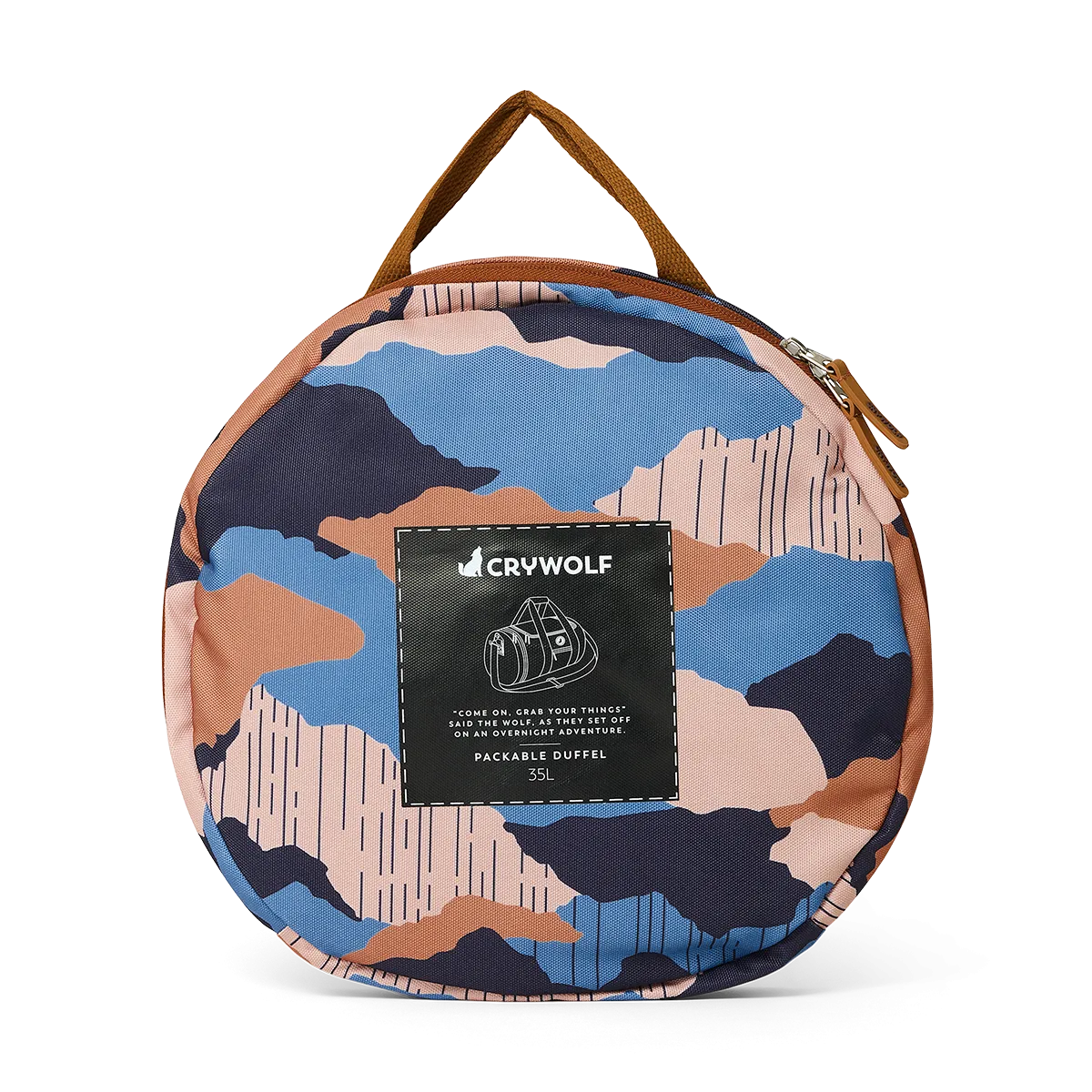 Crywolf Packable Duffel Bag - Camo Mountain