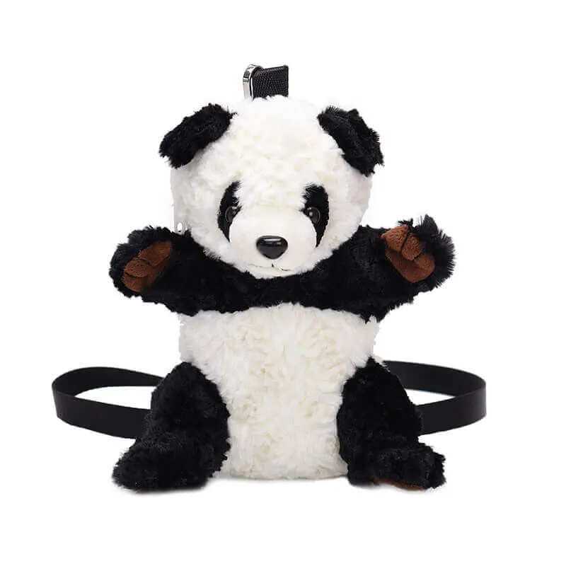 CUTE PANDA VELVET SHOULDER BAG BY00007