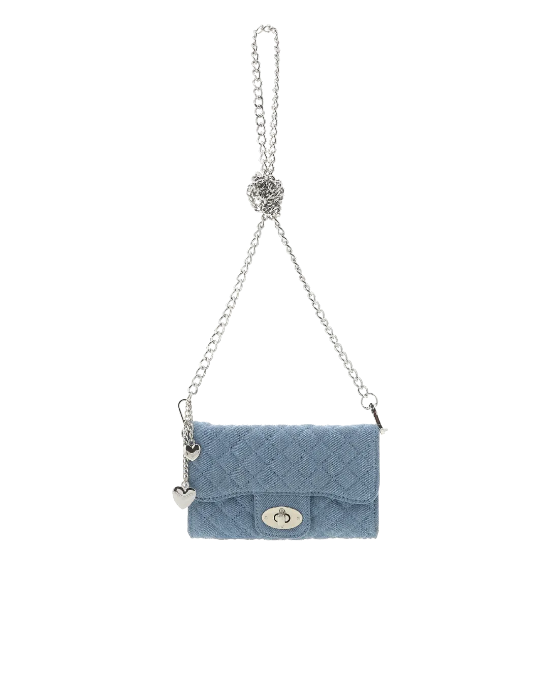 DAYTONA MULTI WEAR BAG - LIGHT DENIM QUILTED