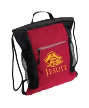 Drawstring Backpack Red