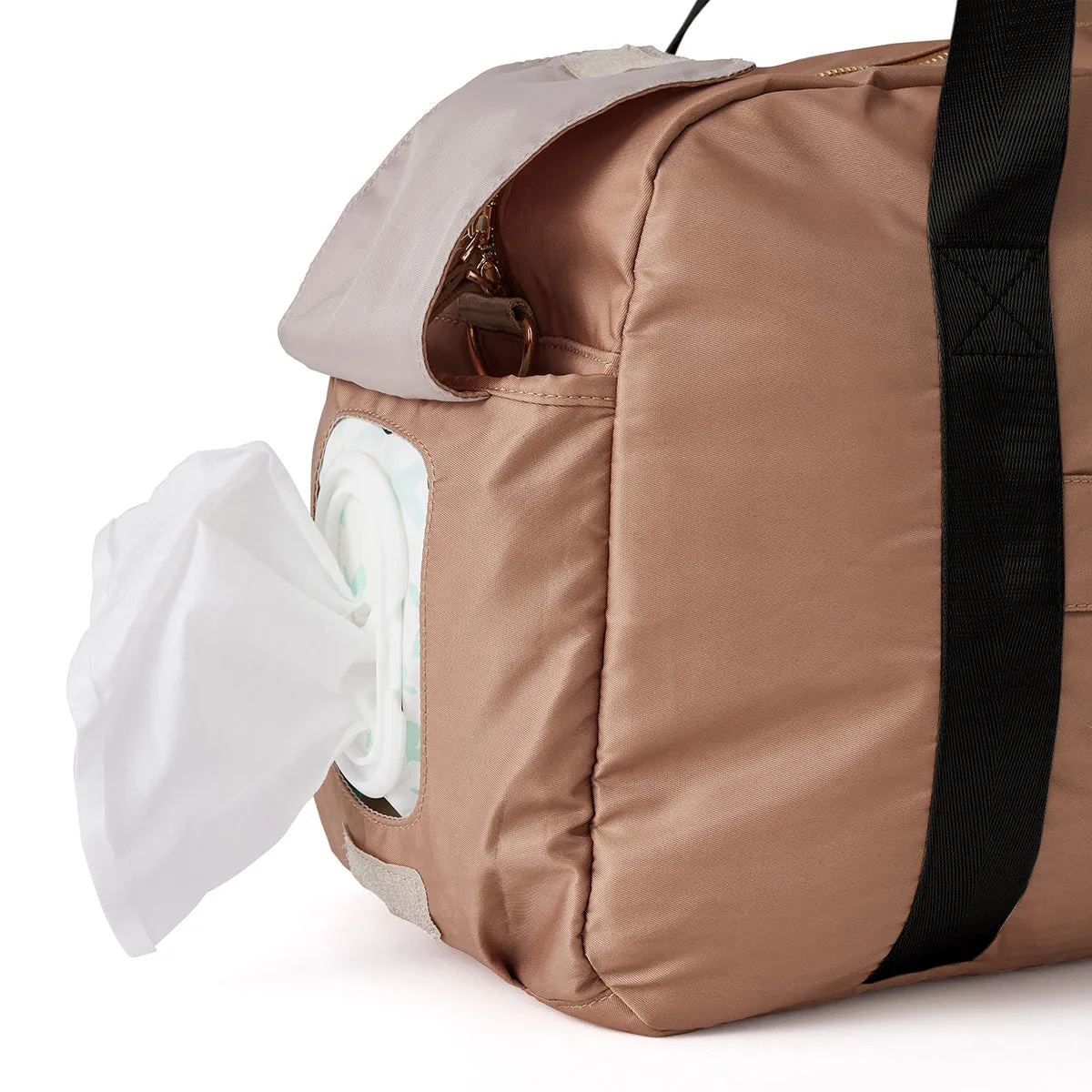 Drop 2 - Pretty Brave Stella Baby Bag - Caramel Black