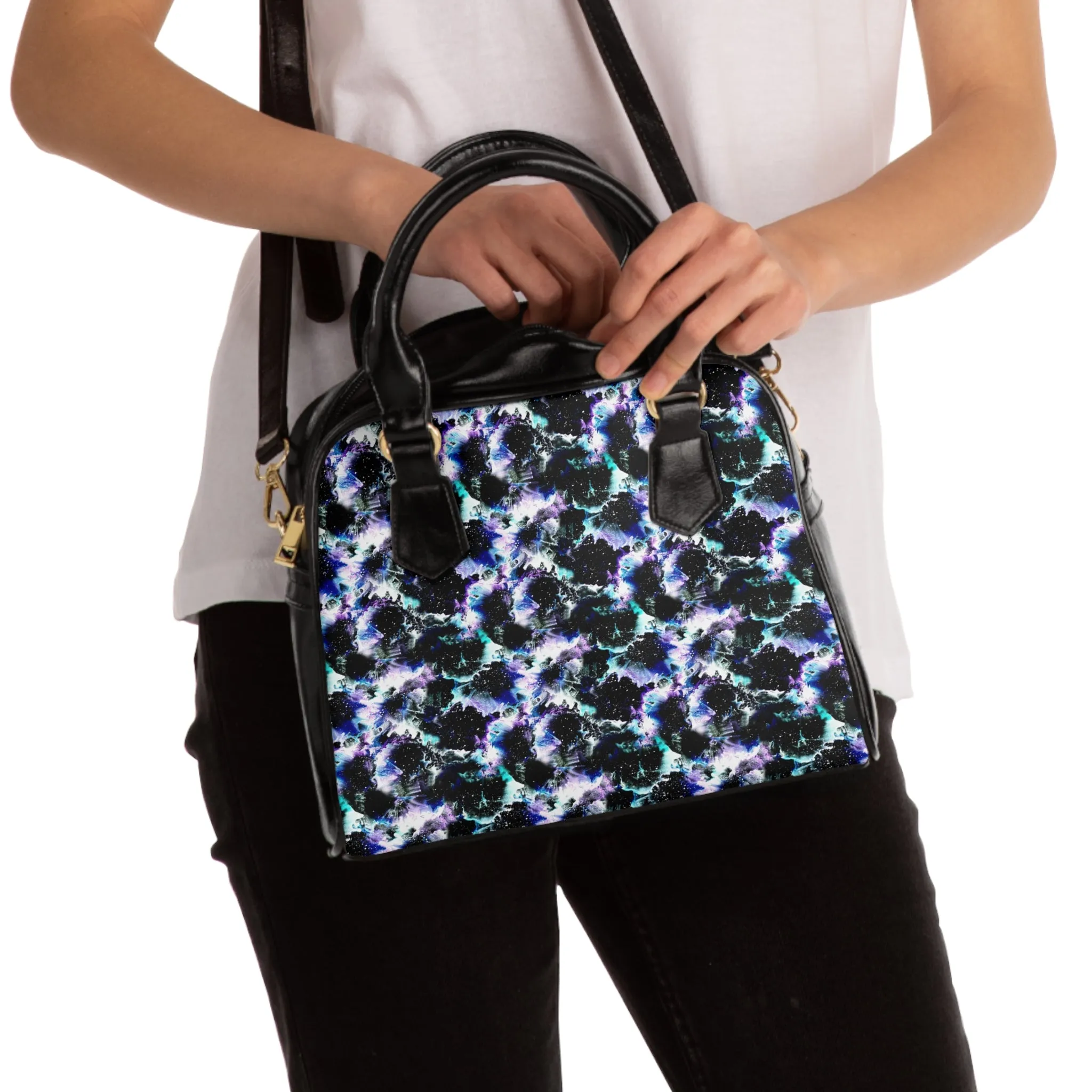 Galaxy Shoulder Handbag