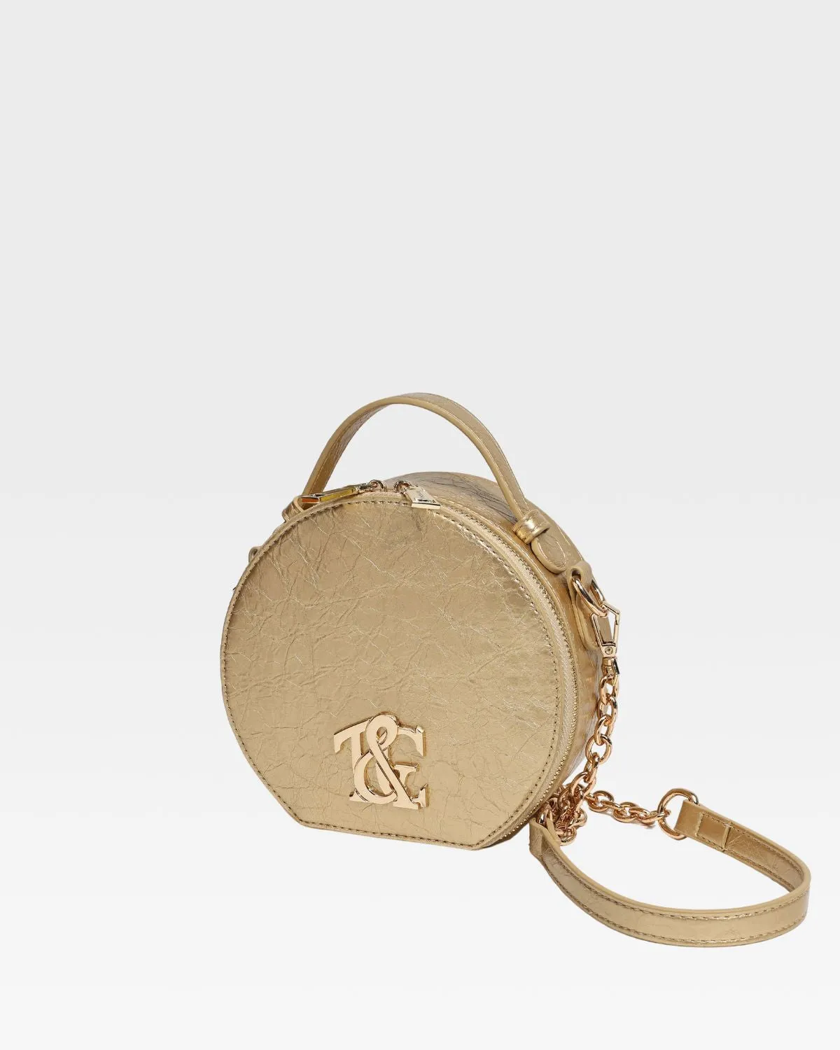 Gold Mini Crossbody Bag