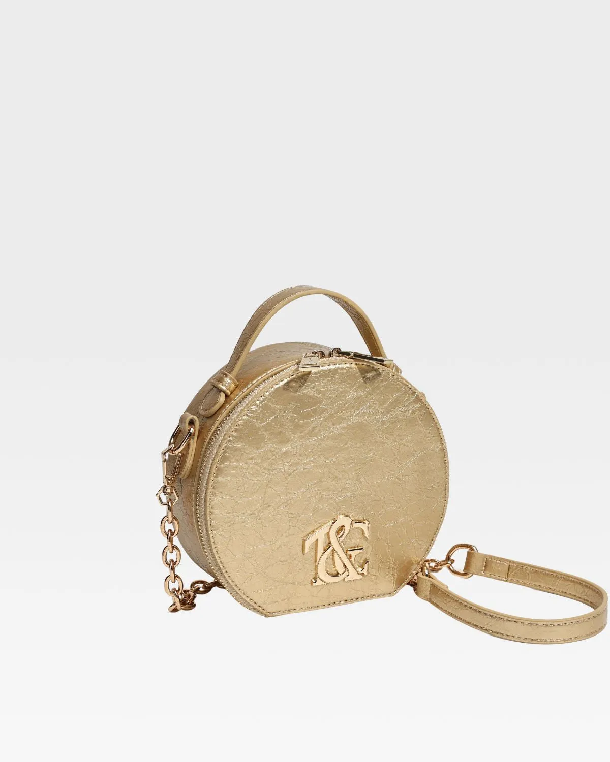 Gold Mini Crossbody Bag