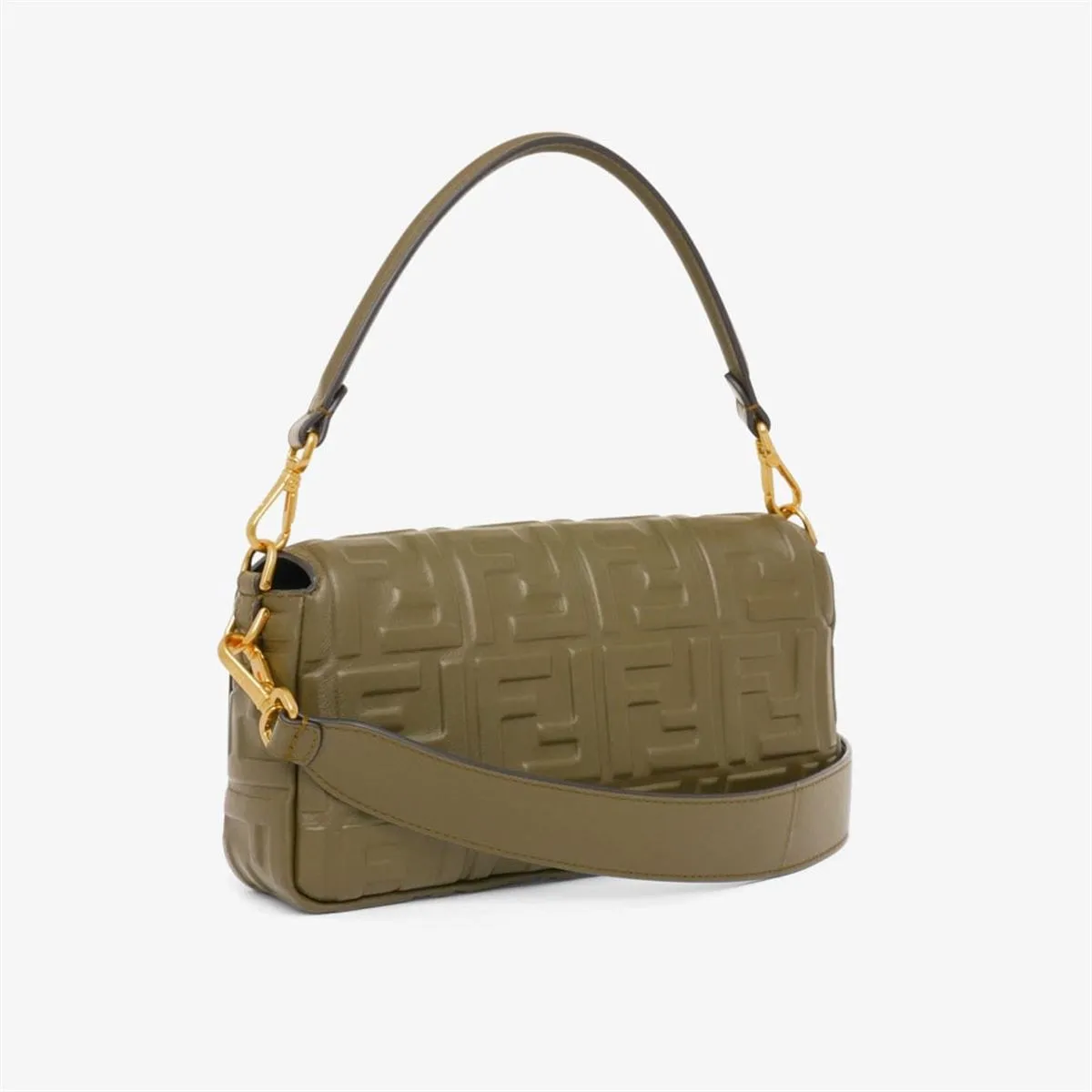 GREEN NAPPA LEATHER BAG