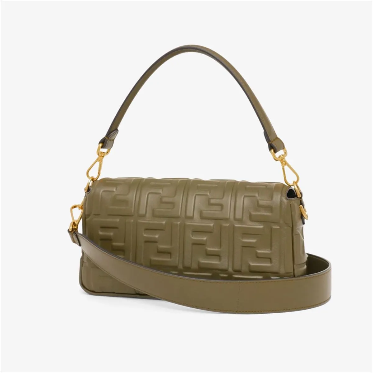 GREEN NAPPA LEATHER BAG