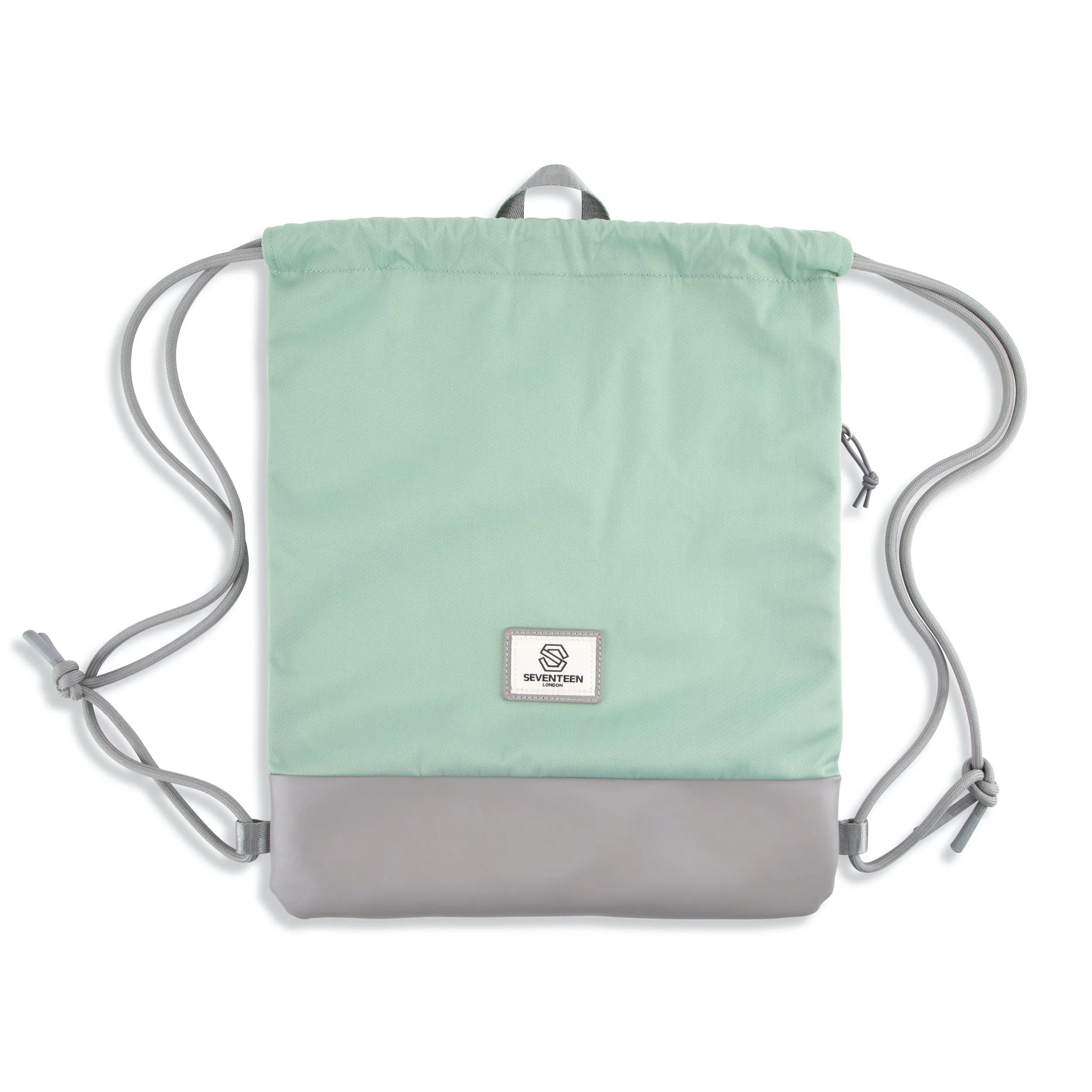 Greenwich Drawstring Bag - Pastel Green