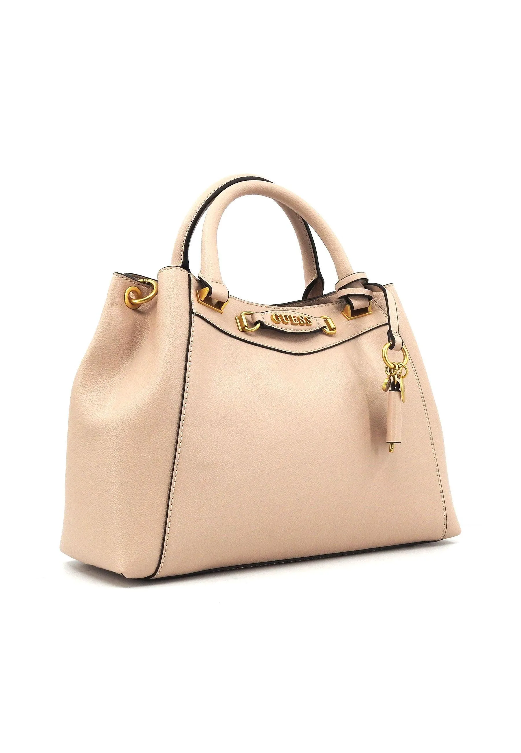 GUESS Emera Borsa Donna Girlfriend Satchel Light Beige VA922106