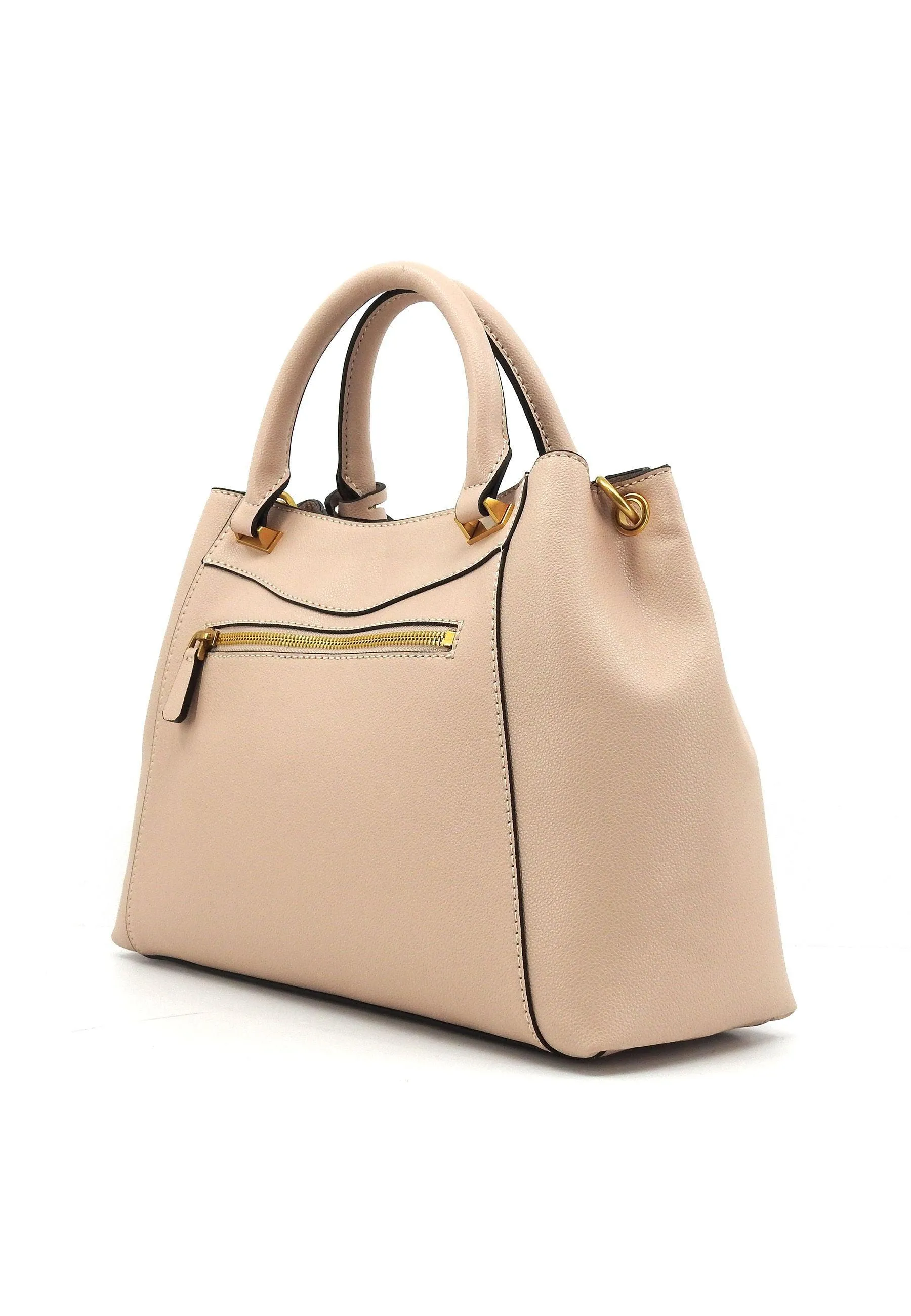 GUESS Emera Borsa Donna Girlfriend Satchel Light Beige VA922106