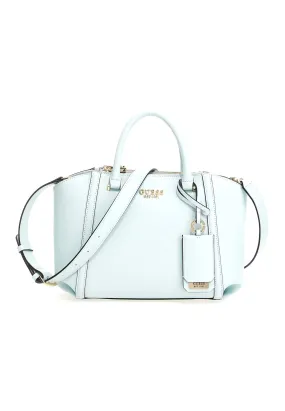 GUESS Leie Borsa Satchel Ice Blu VG875206